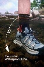 Waterproof Socks for Men - Breathable, Comfortable, Warmth, 3-Layer Design for Running, Hiking, Cycling - Ideal for Outdoor Adventures in Wet Conditions - Image 3