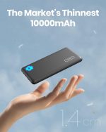 INIU Power Bank, Portable Charger 10000mAh Slimmest & Lightest High-Speed USB C Input & Output, PowerBank Triple 3A Phone Battery Pack, Travel Charger for iPhone 17 16 15 14 Plus Pro Samsung iPad etc - Image 3