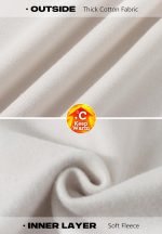 Zip Up Hoodies with Eye Mask & Multi Pockets Unisex Sweatshirts Casual Jackets Comfy Outfits Airplane Mode Hoodie - Image 7