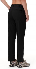 TBMPOY Women's Lightweight Hiking Pants Water Resistant Quick Dry Travel Work Outdoor Fishing Pants Zipper Pockets - Image 3