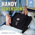BOACAY Hanging Travel Toiletry Bag for Women & Men, Makeup Bag, Shower Bag - Image 6
