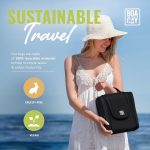 BOACAY Hanging Travel Toiletry Bag for Women & Men, Makeup Bag, Shower Bag - Image 7