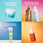 e.l.f. SKIN Best & Obsessed Skincare Kit, Travel-Size Makeup Remover, Sunscreen & Brightening Serums For Glowy Skin, Vegan & Cruelty-Free - Image 4