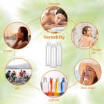 100 Pack 4 oz Plastic Squeeze Bottles with Top Flip Caps, Clear, BPA-Free, Travel-Friendly, Reusable, 120ml Capacity, Ideal for Travel, Personal Care, Sample Bottles - Image 7