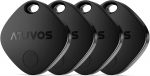 ATUVOS Tracker Bluetooth Item Finder, Compatible with Apple Find My Replaceable Battery, IP67 Waterproof, for Keys, Luggages, Suitcases, Wallets, Bags, 1 Pack, Black - Image 2
