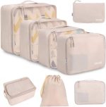 BAGAIL Packing Cubes for Suitcase 8 Set, Lightweight Luggage Packing Organizers Packing Cubes for Travel Accessories - Image 2