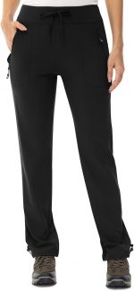 TBMPOY Women's Hiking Pants Lightweight Water Resistant Travel Joggers Quick Dry Outdoor Athletic Pants Zipper Pockets - Image 2