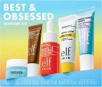 e.l.f. SKIN Best & Obsessed Skincare Kit, Travel-Size Makeup Remover, Sunscreen & Brightening Serums For Glowy Skin, Vegan & Cruelty-Free - Image 2