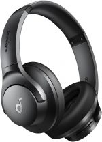soundcore by Anker Q20i Hybrid Active Noise Cancelling Foldable Headphones, Wireless Over-Ear Bluetooth, 40H Long ANC Playtime, Hi-Res Audio, Big Bass, Customize via an App, Transparency Mode (Black) - Image 2