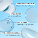 Torriden DIVE IN Sample Set | Daily Skin Care Set with Hyaluronic Acid - 4-Step Care Routine with Cleansing Foam, Facial Toner, Serum and Cream | Korean Skincare Set - Image 4