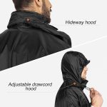 33,000ft Men's Waterproof Rainsuit Hooded Rain Jacket Rain Trousers Packable Raincoat Sets Windproof Two Piece Rain Suit with Safety Reflectors for Fishing Hiking Camping - Image 4