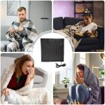 USB Heating Mat 5V - Portable Electric Blanket for Car and Home | 30x30cm with 3 Temperature Modes and Timer | Power Bank Power Bank for Travel, Office and Dorm - Image 6
