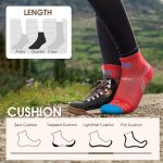 5 Pack Women's Hiking Socks Mid Cushion Low Hiking Camping Multi Performance Socks for Walking Trekking Running Spring Winter - Image 5