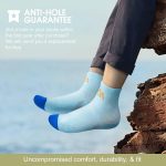 5 Pack Women's Hiking Socks Mid Cushion Low Hiking Camping Multi Performance Socks for Walking Trekking Running Spring Winter - Image 6