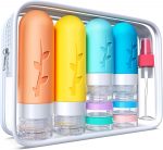 18pack Travel Bottles for Toiletries:Silicone TSA Approved-Containers for Toiletries,Leak Proof Refillable Liqus Shampoo And Conditioner Essentials toiletry Bottles - Image 2