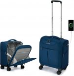 Hanke Suitcase Sets 40/50/60/71 cm, Soft Hand Luggage with Expandable Checked Luggage Large Travel Suitcase with Zipper on Wheels for Men and Women - Image 2