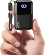 INIU Power Bank, Smallest 10000mAh Portable Charger, Mini 45W Fast Charging USB C Battery Pack with USB C Cable, Travel Essentials Powerbank for iPhone 17 Pro Max /16/15 Series, Samsung S25, iPad etc - Image 2