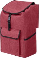 Replacement Bag for Grocery Cart/Shopping Cart - Waterproof Trolley Bags, for Aluminium Alloy Frame, 13inx9.5inx21.6in (Red) - Image 2