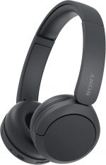 Sony WH-CH520 Wireless Bluetooth On-Ear Headphones, Lightweight Design, Up to 50hr Battery Life, Quick Charge, EQ, Clear Call Quality, iOS & Android - Black - Image 2