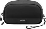 UGREEN Travel Tech Pouch, Cable Organiser Bag, Travel Essentials Organiser, Water Resistant, Internal Zipper Layers, Carry Storage Bag for Power Bank, Charger, Adapter, Cable, HDD, Daily Items(M) - Image 2