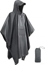 Victoper Waterproof Poncho Adult, Reusable Rain Poncho Waterproof Lightweight Raincoat for Outdoor Hiking Camping Cycling Traveling - Image 2