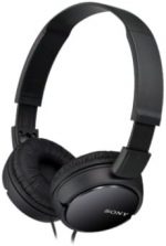 Sony MDR-ZX110 Wired Overhead Headphones, Neodymium Dynamic Drivers, Swivel Fold Design - Black - Image 3