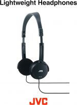 JVC Wired Lightweight Headphones - Black, ‎HA-L50-B-E - Image 3