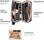 PGYTECH Tech Bag, Electronics Travel Organizer for Cable, Charger, Power Bank, SD Card & More Accessories, Carry Storage Pouch for Daily Items, Black - Image 3
