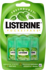 Listerine Freshburst Pocketpaks Breath Strips, 24-Strip Pack, 3 Pack - Image 7