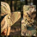 Safari Hat, Army Hat and Bush Hat for Explorers, Explorer Hat with Wide Brim Design, Camouflage Round Edge Hat Suitable for Various Exploration Activities and Bush Adventures - Image 4