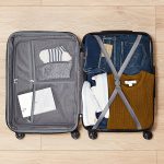 Amazon Basics Hard Shell Small Suitcase - Expandable ABS Hand Luggage with 4 Double Spinner Wheels - Scratch Resistant and Lightweight Construction - 55 x 37.5 x 25.5cm - Black - Image 4