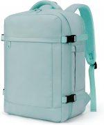ETRONIK for NEW Ryanair Cabin Bags 40x30x20 Underseat, 25L Travel Backpack Hand Luggage Carry-on Airplanes Flight Bag, 40x30x20 Cabin Bag for Travelling Casual Daypack for Ryan Wizz Air, Green - Image 2