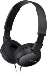 Sony MDR-ZX110 Wired Overhead Headphones, Neodymium Dynamic Drivers, Swivel Fold Design - Black - Image 2