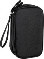 Travel Cable Organiser Bag, Double Layer Tech Pouch for Gadgets, Waterproof Electronics Accessories Storage Case, Holiday Essentials for Men Women, Portable Charger Bag for Trip, Black - Image 2