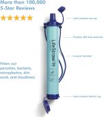LifeStraw Personal Water Filter, Blue, 1pc - Image 2
