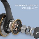 Uliptz Wireless Headphones Over Ear, 65 Hrs Playtime Bluetooth Headphones - Image 2