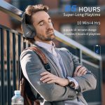 Uliptz Wireless Headphones Over Ear, 65 Hrs Playtime Bluetooth Headphones - Image 5