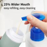 Opret 100ml Silicone Travel Bottle for Toiletries, 4 Pack Leak Proof - Image 5