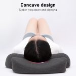 Neck Pillow,4 Heating Levels 4 Timers USB Powered Memory Foam with Ergonomic for Travel Office Home Comfort - Image 4