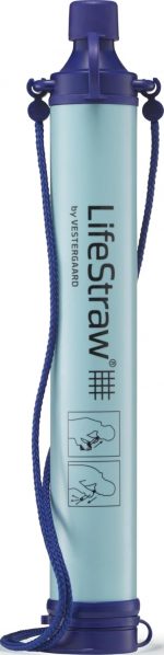 LifeStraw Personal Water Filter, Blue, 1pc