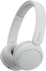 Sony WH-CH520 Wireless Bluetooth On-Ear Headphones, Lightweight Design, Up to 50hr Battery Life, Quick Charge, EQ, Clear Call Quality, iOS & Android - White - Image 2