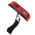 travel inspira Luggage Scale, Portable Suitcase, Weighing Scales (Red) | Travel Accessories for Luggage, 110lb/50kg, Unit Conversion, Temperature Measurement, Auto Off, Battery Included - Image 2