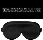 Alaska Bear Sleep Mask Silk Eye Cover with Shaped Pad, Machine Washable - Image 2