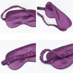 1 Pcs Sleep Mask, Silk Eye Mask, Blindfold, Silk Sleeping Mask for Girls, Women, Men (Pink) - Image 3
