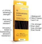 Unbreakable Laces - Heavy Duty Boot Laces For Work Boots and Hikers - Tougher Than Kevlar - Image 2