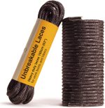 Unbreakable Laces - Heavy Duty Boot Laces For Work Boots and Hikers - Tougher Than Kevlar