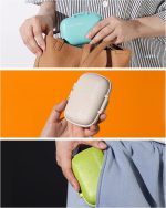 MEACOLIA 3 Pack Travel Pill Organizer, 8 Compartments Pill Box - Image 3