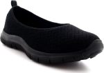Womens Ballerina Fitness Yoga Walking Running Sports Gym Lightweight Mesh Trainers - Image 3