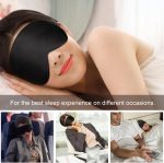 Gritin Silk Sleep Mask, Eye Mask for Sleeping, 100% Real Natural Silk - Image 3