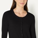 Amazon Essentials Women's Lightweight Crewneck Cardigan Jumper (Available in Plus Size) - Image 4